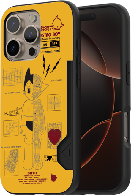 Astro Boy 原子小金剛 Mechanism Chapter 2 MagSafe 卡片收納手機殼