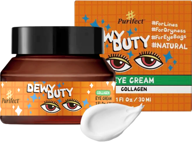 퓨리펙트 듀이듀티 7중 콜라겐 아이 페이셜 크림, 30ml, 1개 - 쿠팡