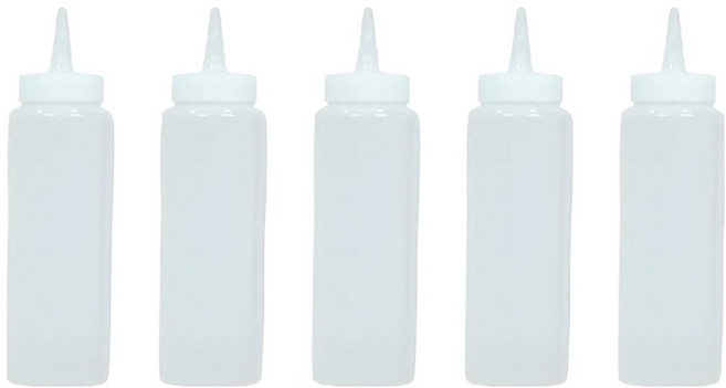 리빙패밀리 잘라쓰는 소스통 1구, 240ml, 5개