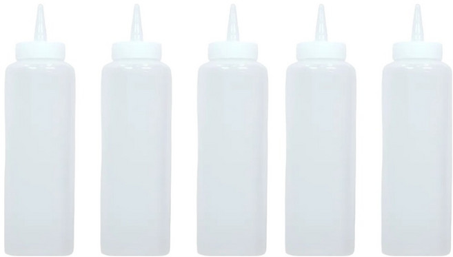 리빙패밀리 잘라쓰는 소스통 1구, 650ml, 5개