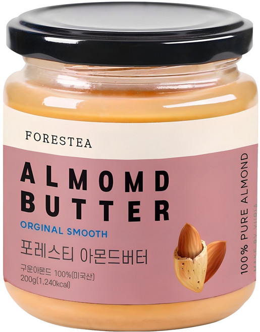 유리아 포레스티 아몬드버터, 1개, 200g