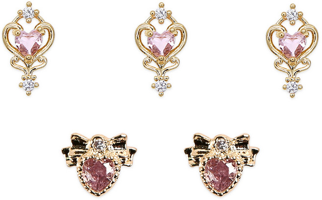 젤로젤로 네일 파츠, 5개, JCP-25 세일러문 하트 혼합