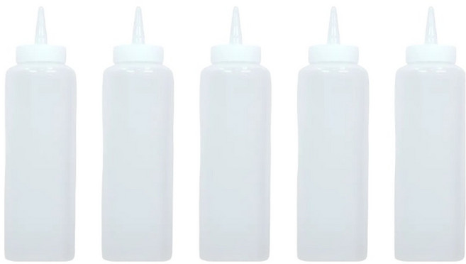 리빙패밀리 잘라쓰는 소스통 1구, 350ml, 5개