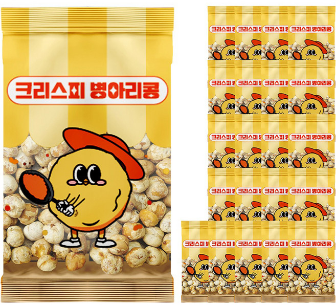 햇살팜 크리스피 병아리콩, 15g, 22개