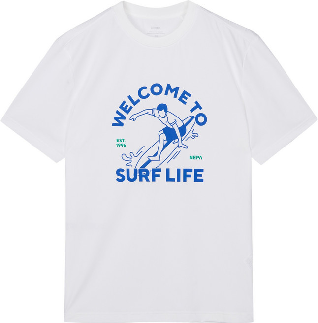 NEPA 男女通用 Surf Life 短袖圓領T恤 7ID5366