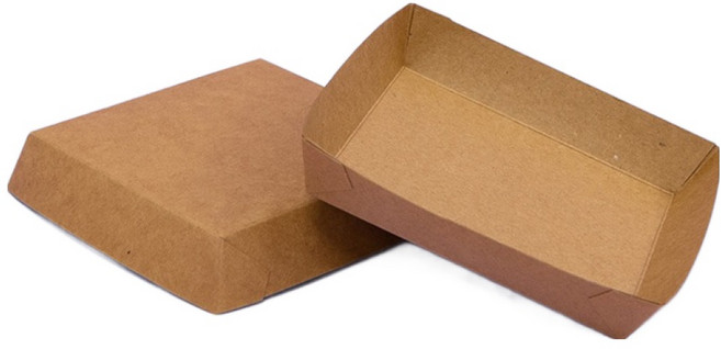 제이팩토리 크라프트 일회용 정사각 종이접시 11 x 11 x 2.4 cm, 50개, 1개입