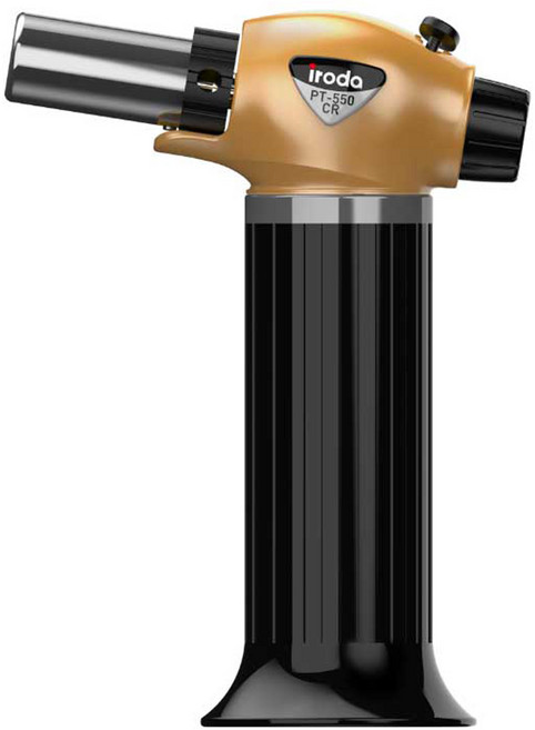 O-GRILL PT-550CR 手持式自動點火瓦斯噴槍 黑色 戶外露營便攜, 1個