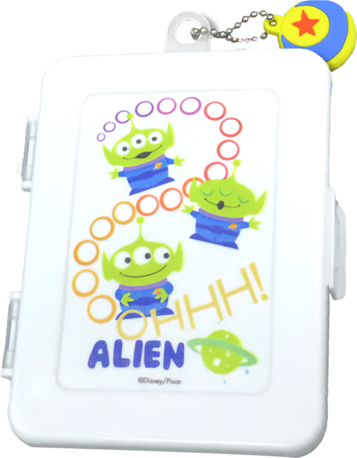 Disney 迪士尼 隨身收納盒 DU-7010AL, 1個, 三眼怪