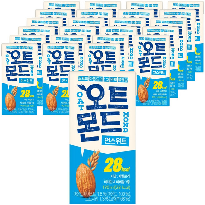 오트몬드 언스위트, 24개, 190ml