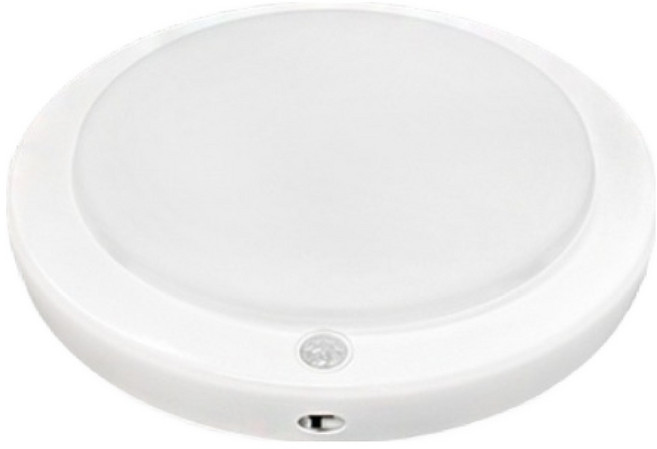 LED 방습 스마트 원형 센서등 15W DS, 화이트 + 주광색, 1개