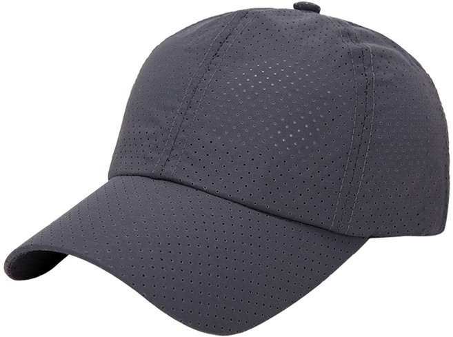 미다미 메쉬 단색 무지 데일리 스포츠 워터파크 야구 모자, 차콜, 1개