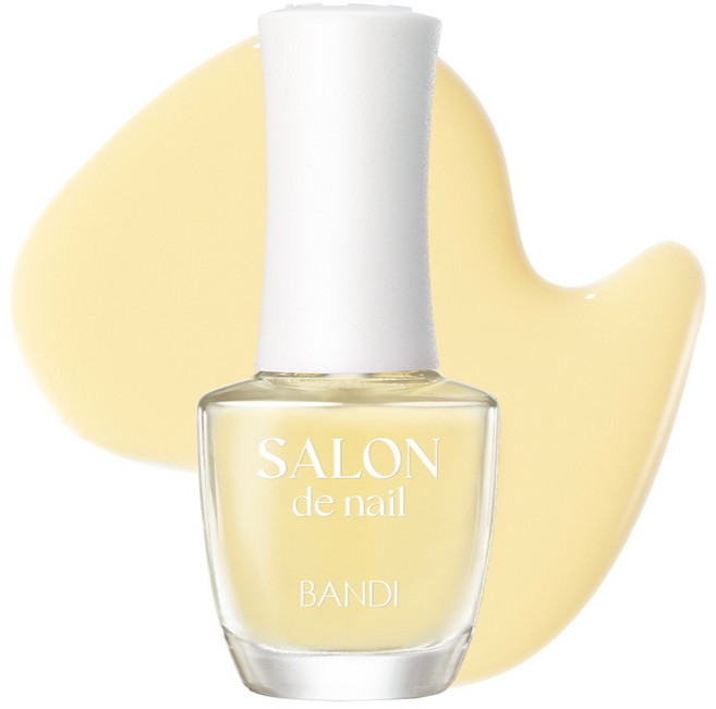 반디BANDI 살롱드 네일 매니큐어, 7ml, SH606 레몬글레이즈, 1개