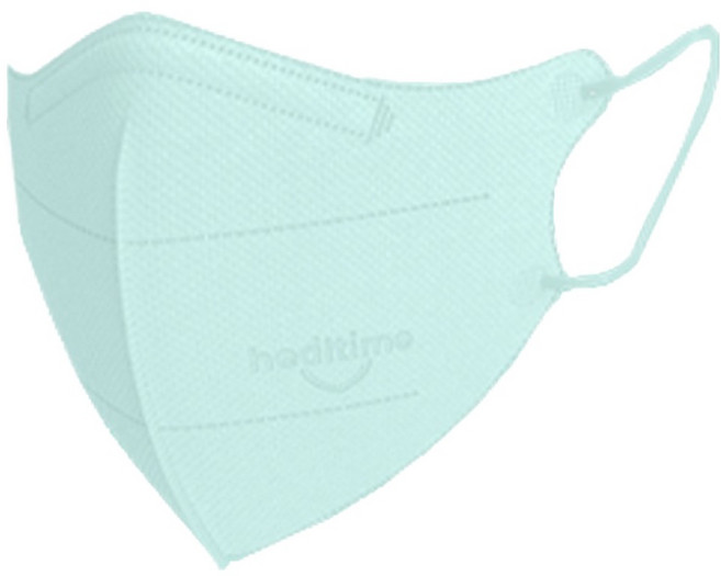 힐타임 코코핏 컬러마스크 소형 N KF94, 25개입, 1개, 후레쉬민트