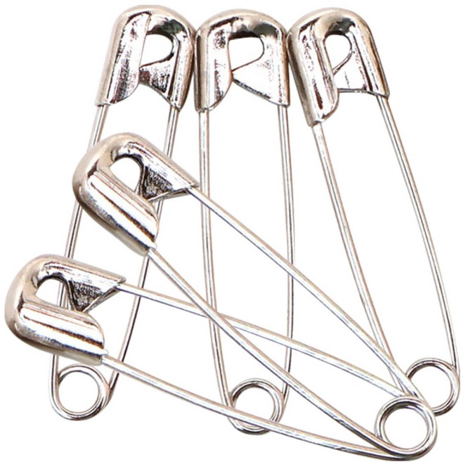 동대문단추왕 시침 안전 다용도 옷핀 중 12개입, 2개