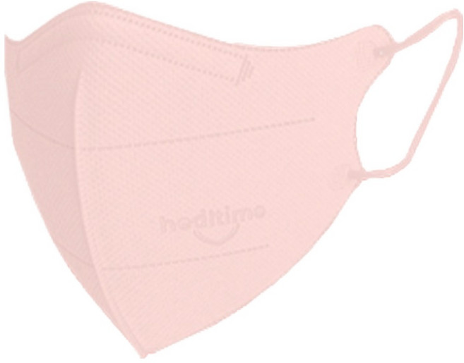 힐타임 코코핏 컬러마스크 소형 N KF94, 25개입, 1개, 로즈핑크