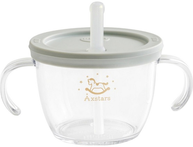 릿첼 아스타 첫걸음 빨대컵, 150ml, 1개, 라이트그레이