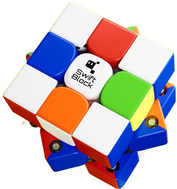 스위프트블록 코리아보드게임즈 간큐브 스위프트 3X3 큐브, 혼합 색상, 1개