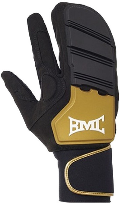 BMC PRO25 프로 슬라이딩 주루장갑 오른손용, 블랙골드