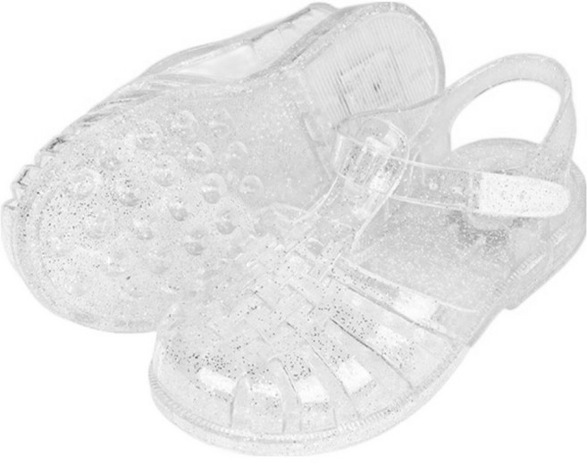 페이퍼플레인키즈 여아용 아쿠아 라이트닝 젤리 슈즈