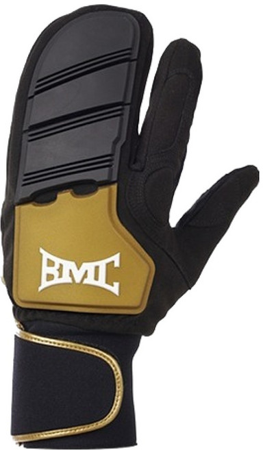 BMC PRO25 프로 슬라이딩 주루장갑 왼손용, 블랙골드