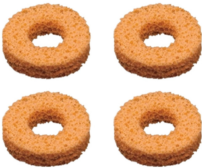 호후 XBOX 게임패드 댐퍼링스, 오렌지, 4개