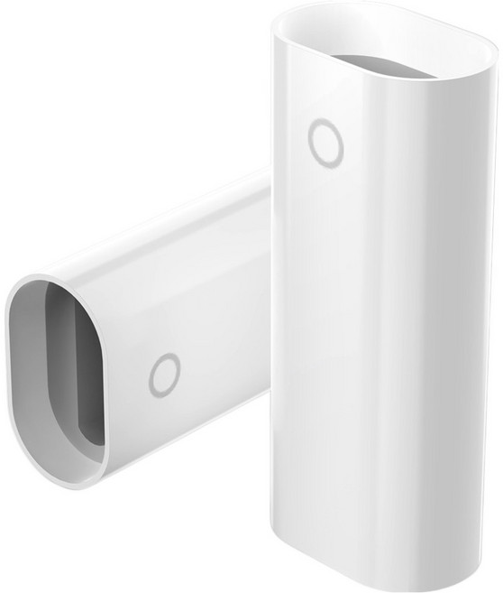 구스페리 애플펜슬 충전 어댑터, 화이트, 2개, 2cm