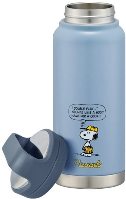 스케이터 피너츠 대용량 픽업 스틸보틀 STSC8, 혼합색상, 1개, 800ml