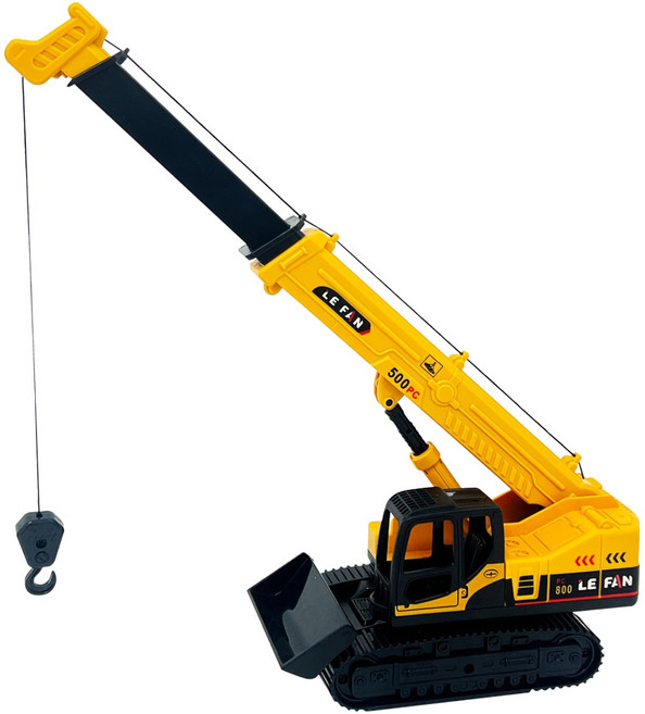 키드존 리얼 중장비 크레인 1:16, 혼합색상, 1개