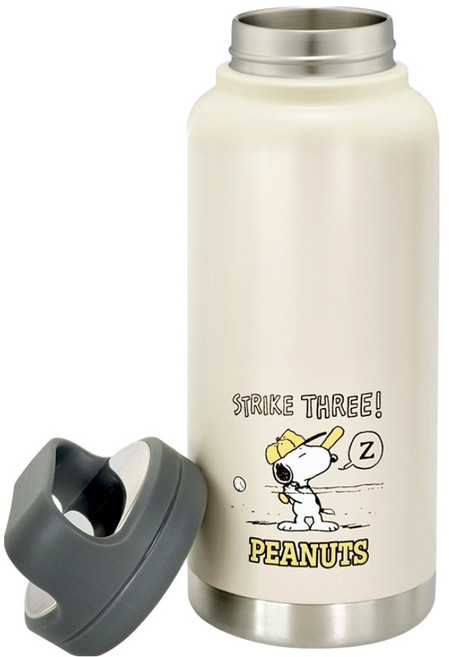 스케이터 피너츠 대용량 픽업 스틸보틀 STSC10, 혼합색상, 1개, 1L