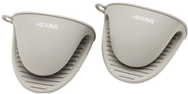 퀸센스 헤킨스 실리콘 냄비손잡이, 그레이, 2개