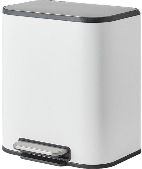 한샘 시그니처 페달 휴지통, 화이트