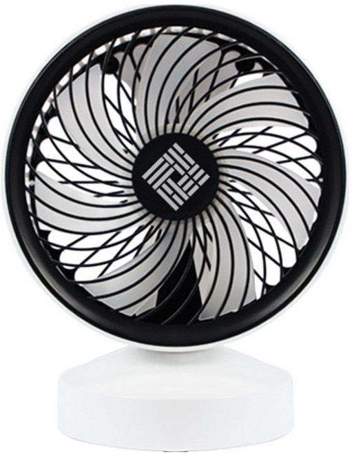 히키스 캠핑 사무실 BLDC모터 탁상용 USB 선풍기, FLY300, 화이트