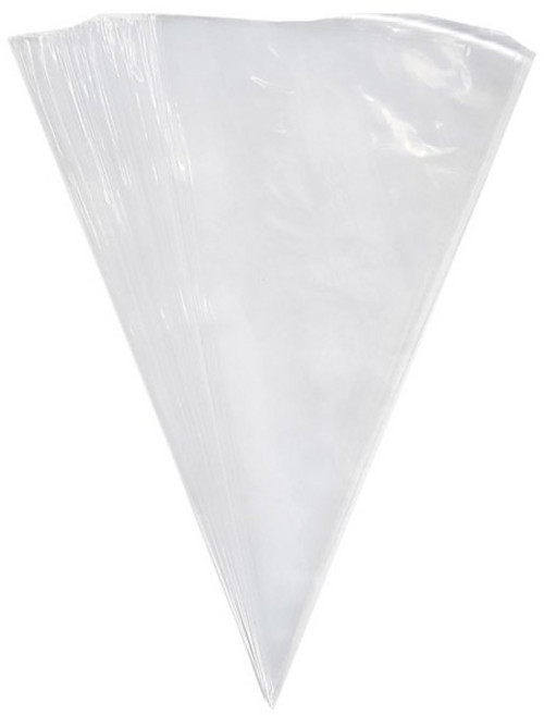 베스톰 삼각비닐짤주머니 40cm, 투명, 30개