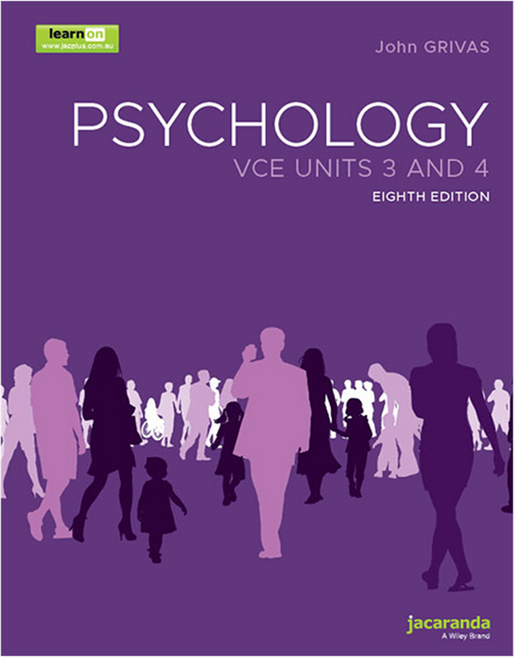 Psychology for VCE Units 3 and 4 8e learnON and Print, Wiley