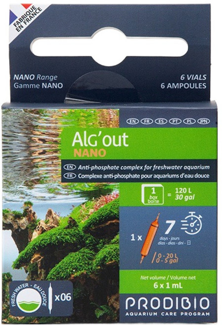 프로디바이오 알그아웃 나노 이끼 예방제 6개입, 1개, 6ml