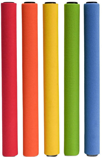 파티쇼 고급형 이어달리기 바톤 5종 세트, 레드, 오렌지, 옐로우, 그린, 블루, 1세트