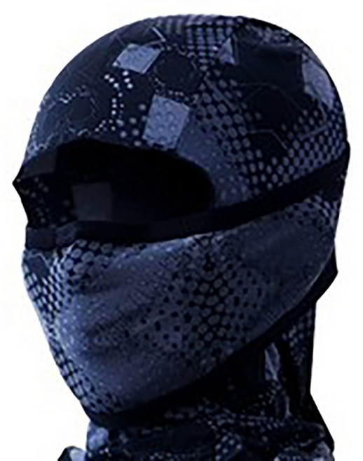 인콘트로 골프 나이스 가드 쿨 바라클라바, 도트검정색, 1개