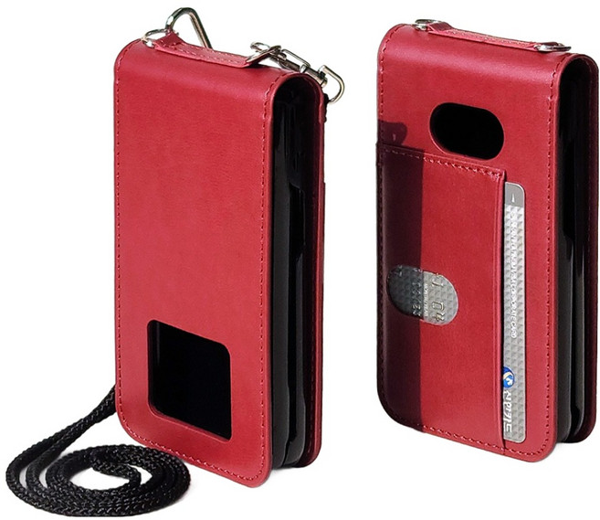 워너프 포켓 스트랩 폴더 휴대폰 케이스