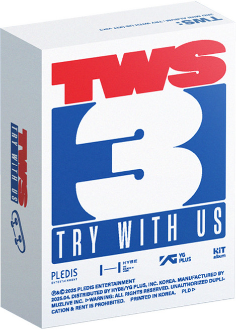 TWS 第3張迷你專輯 TRY WITH US KiT版, 1CD
