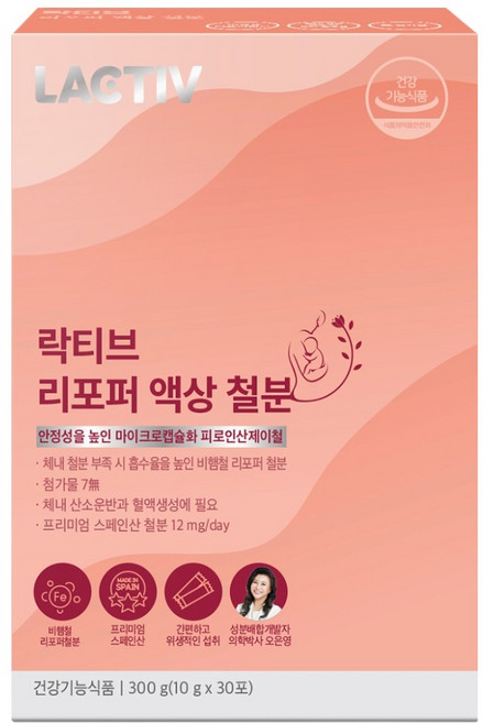 락티브 리포퍼 액상 철분 30p, 300g, 1개