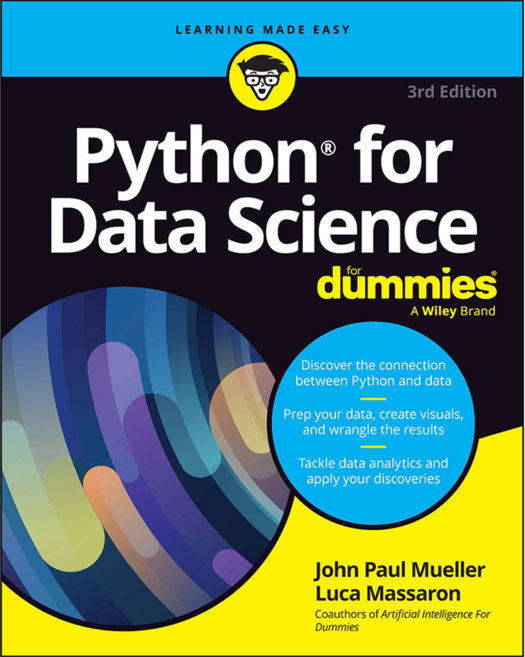Python for Data Science For Dummies 3rd Edition, 와일리