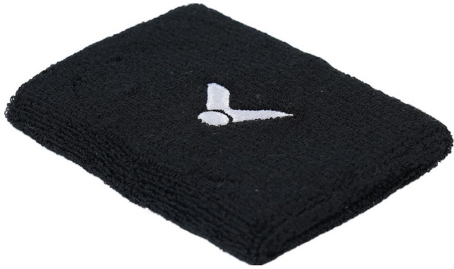 빅터 남녀공용 스포츠 엑세서리 손목밴드 SP123, 블랙, 1개