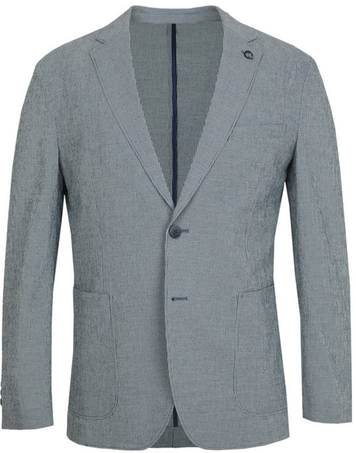 인디안 남성용 써커 슬림 자켓 MIUFU5M2491