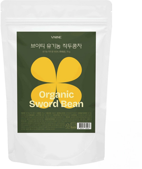 브이나인 유기농 작두콩차, 70g, 1개입, 1개