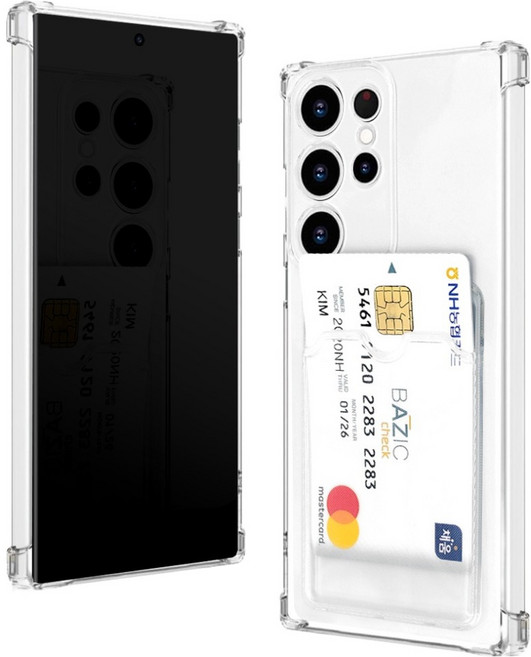 워너프 아머 카드 포켓 젤리 휴대폰 케이스