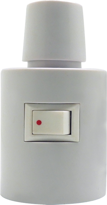 BC 博銓科技 90度旋轉 小夜燈座 E12 KTC-501 臥室走廊夜燈, 白色