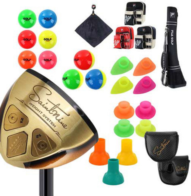 세인트나인 남성용 2025 사빌리우드 5스타 파크골프채 85cm + 고급 케이스 + 8종 풀패키지 세트