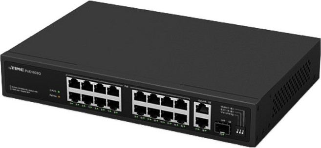 ipTIME 交換式集線器, 1個, PoE1603Q