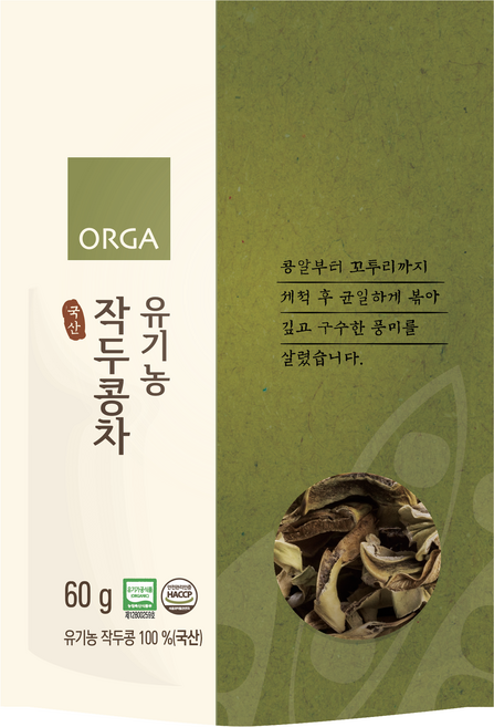 올가홀푸드 유기농 작두콩차, 60g, 1개입, 1개