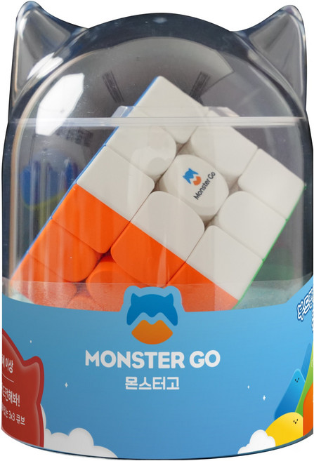몬스터고 코리아보드게임즈 간큐브 3X3 큐브, 혼합색상, 1개